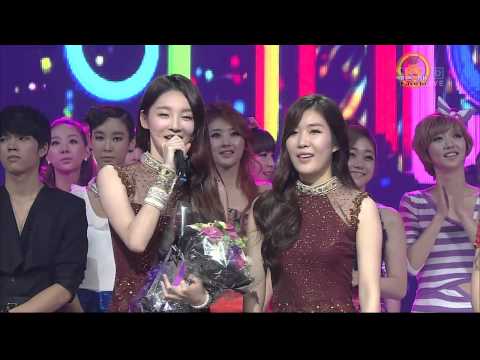 【HD】110918 Davichi - 不要說再見 안녕이라고 말하지마 一位舞台 1위 무대 ((抱抱XDD))SK