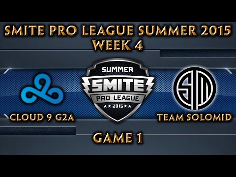 SPL: NA Week 4 - Cloud 9 g2a vs. Team Solomid (Game 1)