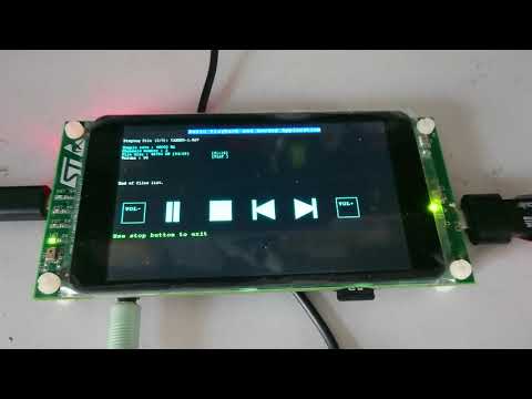 Sample play wav file on STM32F469I DISCOVERY
