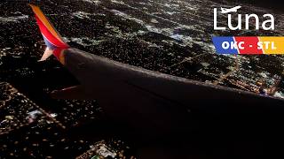 Full Flight - Southwest Airlines Boeing 737-700 Flight from Oklahoma City to St. Louis