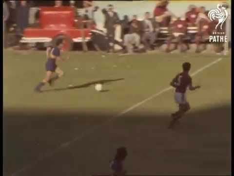 Escenas de Boca Juniors 2 - San Lorenzo 2. Torneo Nacional 1971, Zona B, Fecha 12. Video Retro Color