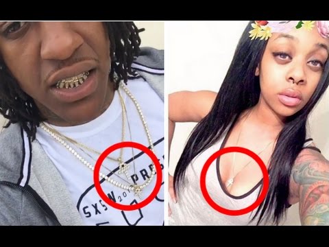 Rico Recklezz Gets His Chain Stolen By A Girl