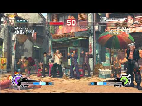 xWAx Vortex (Guile) vs NGB Solid (Ryu)
