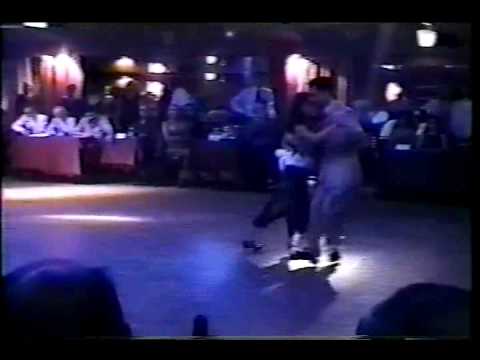  Javier Rodriguez  and  Geraldine Rojas  are  dancing  to  the  milonga  "  Ella Es Asi  "