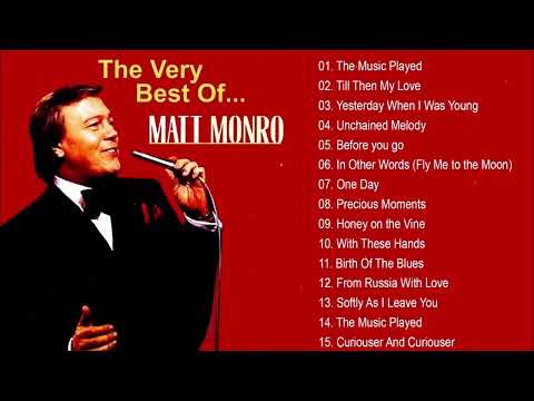 The very best of Matt Monro   Matt Monro Greatest Hits Full Album 2023