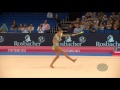 Aleksandra SOLDATOVA RUS 2015 Rhythmic Worlds Stuttgart   Qualifications Clubs