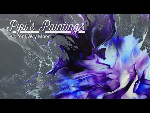 BEAUTIFUL End Results 🤩 | Dutch Puddle Pour | Fluid Art, Acrylic Pour Painting
