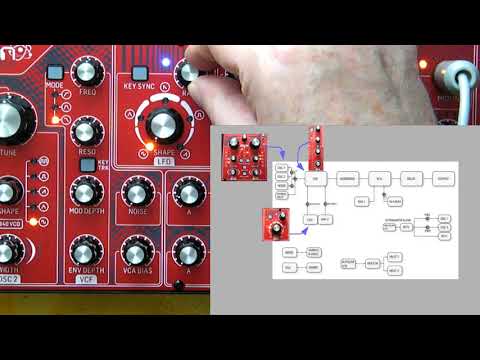 The Behringer Neutron semi modular Part 1 Basic set up, structure and the firmware updater