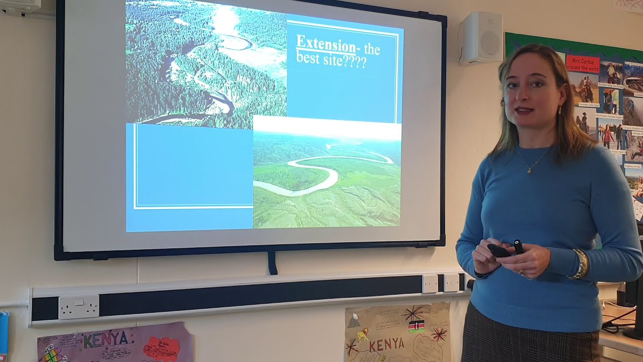 Site for settlement KS3 Geography lesson