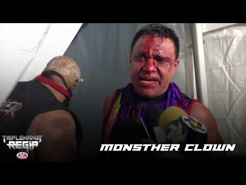 Monsther CLOWN SIN MÁSCARA | Triplemanía Regia