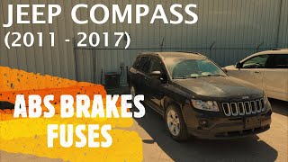 Jeep Compass - ABS BRAKES FUSE LOCATION (2011 - 2017)