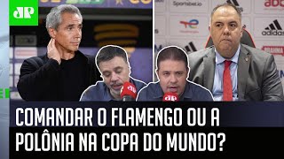 ‘Flamengo? Ele tem uma outra opção’; escolha do novo técnico do Mengão faz debate ferver!