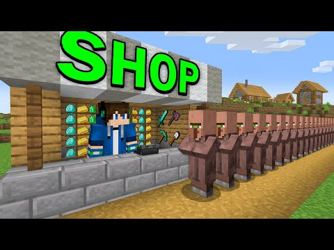 Why I Opened a STORE in Minecraft…