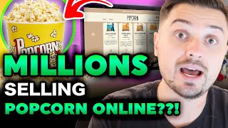 MILLIONS IN ECOMMERCE SELLING POPCORN??! Shopify Dropshipping Store Review + Case Study 2020