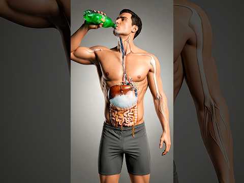 Sprite & 7Up – What They Do Inside Your Body Sprite #7Up #SodaEffects #SugaryDrinks #3DAnatomy