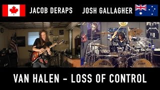 Van Halen Loss of Control Cover by Jacob Deraps and Josh Gallagher