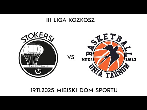 I Kolejka - Stokersi Tarnów vs MUKS 1811 Unia Tarnów 80-53