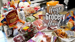 HUGE GROCERY HAUL // FAMILY OF 4 // CLEANING MOM