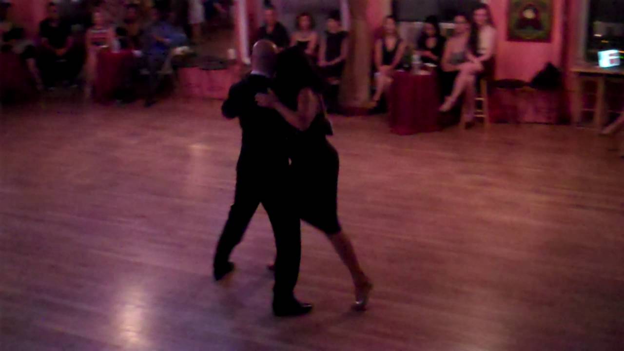 Maria Ines Bogado & Orlando Reyes at La Romeria Milonga #3