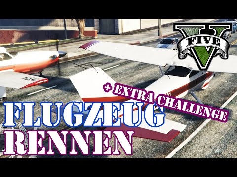 FLUGZEUG RENNEN AUF DER STRAßE + extra Prügel Challenge ★ GTA 5 Challenge mit LPmitKEV | PowrotTV