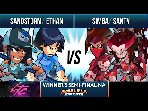 Sandstorm & Ethan vs Santy & Simba - Winner's Semi-Final - Low Tier City 2020 - 2v2 NA
