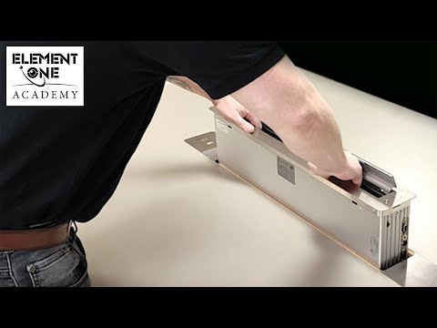 Installation CONVERS and FOLD Retractable Touchscreen by ELEMENT ONE