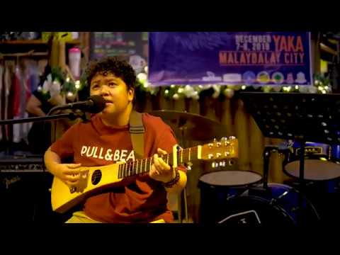 Jerika Teodorico performs "Ihatod Tika" in Yaka during the 6th MinMusic Camp in Malaybalay City.