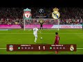 Liverpool vs Real Madrid | UEFA Champions League (UCL) | Penalty Shootout  | eFootball PES Gameplay