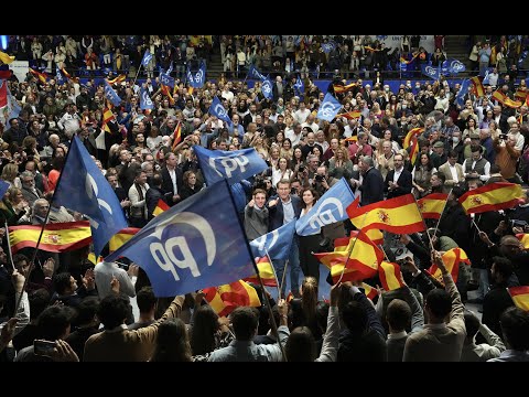 Alberto Núñez Feijóo, Isabel Díaz Ayuso y José Luis Martínez Almeida en defensa de un gran país.