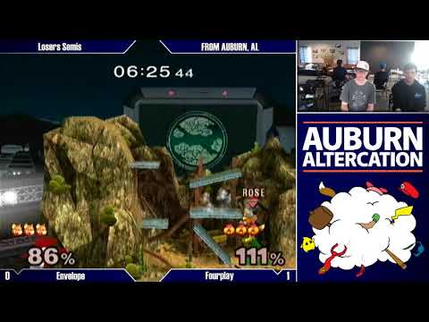 Auburn Altercation #2: Melee LS - Envelope (Fox) vs. Foreplay (Sheik)