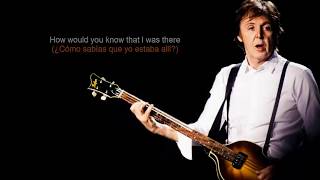 Paul McCartney - On My Way To Work (Lyrics/Subtitulada a español)