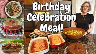 Celebrate with a Plant-Based Feast: Vegan Lasagna, Caesar Salad, and Chocolate Cake