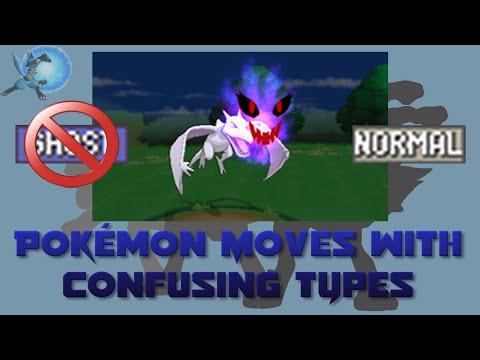 Pokémon Moves with Confusing Types