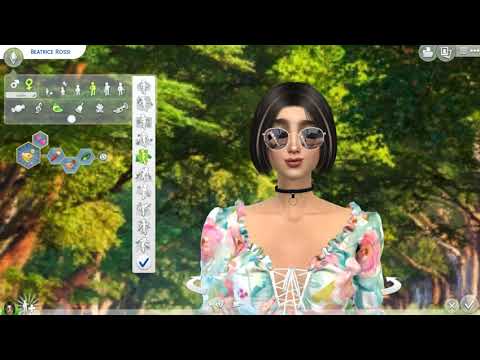 sims alpha cc style download girl Beatrice Rossi by Bonita100 Cas Video Preview