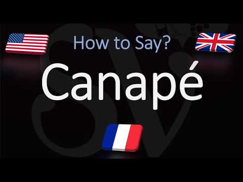 How to Pronounce Canapé? (CORRECTLY)