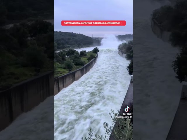 ¿Sequía? ¿Calentamiento global? Pantano de San Rafael de Navallana (Córdoba)