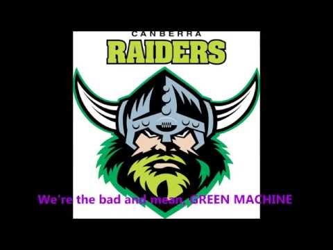 Canberra Raiders theme song (Lyrics) NRL Sing-A-Long