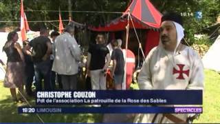 preview picture of video 'Sermur - Fête médiévale 30-31 juillet 2011 sur France 3'