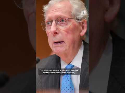 Senator Mitch McConnell has been hospitalized again