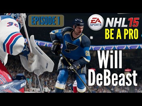 NHL 15 (Xbox One): Will DeBeast Be A Pro (Left Wing) - EP1