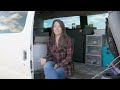 Self Converted Camper Van - Solo Female Traveling w/ Pets