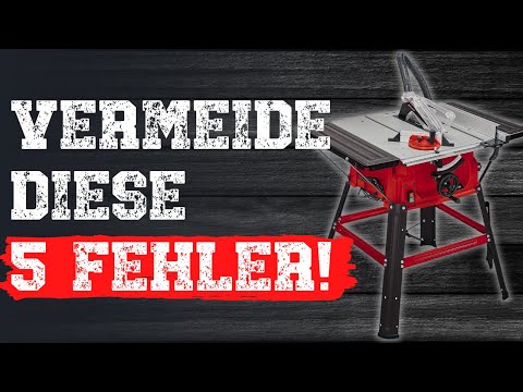 Darauf solltest du beim Kauf einer Tischkreissäge UNBEDINGT achten!