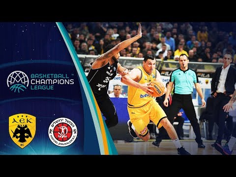 AEK v Hapoel Jerusalem - Full Game - Basketball Champions League 2019-20