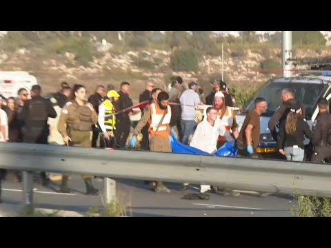 Israeli police and military patrol site of deadly West Bank attack | AFP