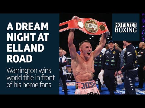 Goosebumps! Elland Road erupts as Josh Warrington wins world title - No Filter Boxing