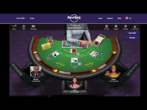 HAVE YOU SEEN THE NEW HARD ROCK BLACKJACK SOCIAL APP? #sponsored