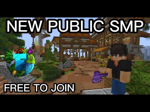 New Public Minecraft SMP (free to join!) |No Permission needed | (MCPE,PS5,PC,Xbox) | (1.20)