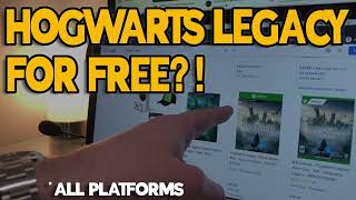 How To Get Hogwarts Legacy for FREE on Xbox , PS4, PS5, PC!