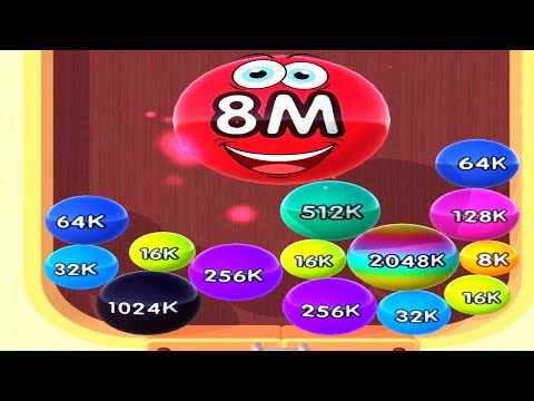 2048 balls 3D Unlock  2048K 4M 8M (2048 game)