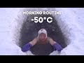 The Yakutian Morning Routine Ice Bath 50 C 58 F